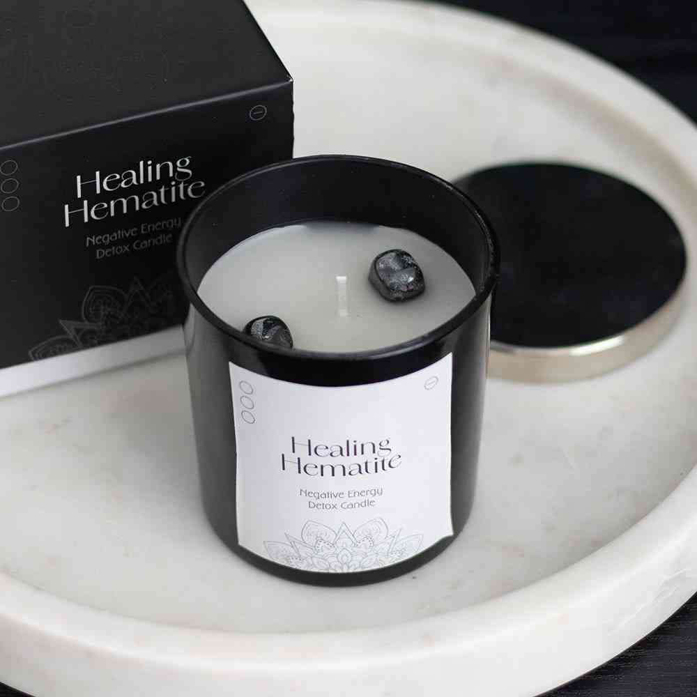 Something Different - Healing Hematite Detox Candle - Multicolours